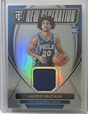 2024-25 Panini Totally Certified New Generation Patch Jared McCain