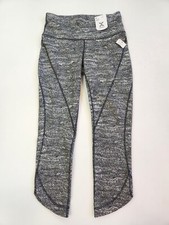 Xersion NWT Women  s Medium 7/8 Ankle Leggings High Rise Black/White Workout