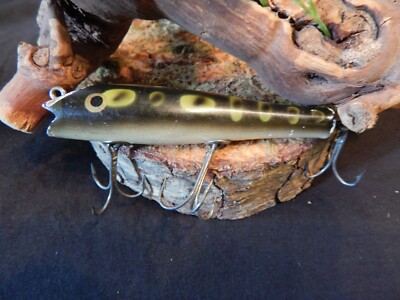 Leurre De Pêche Vintage Creek Chub Patter – Frog Lure Ancien