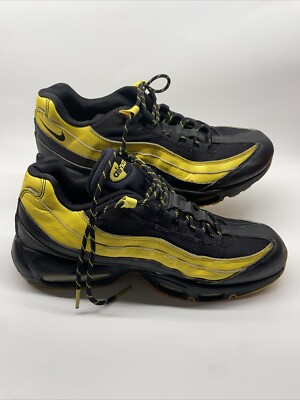 Nike Air Max 95 “Frequency Pack” Black/Yellow 2018 Men's Size 10.5