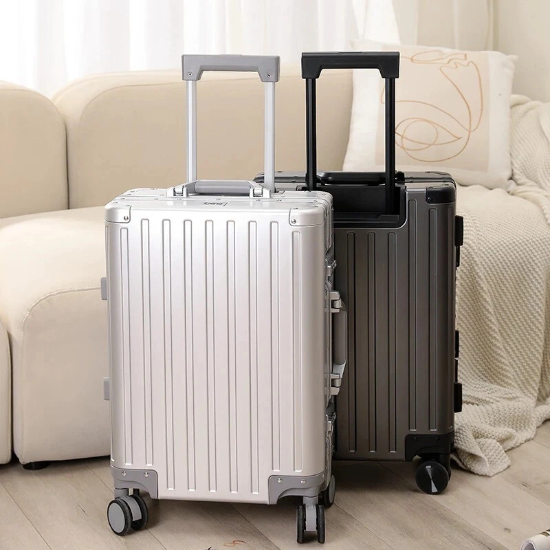All Aluminum-magnesium Alloy Travel Suitcase Men's Business Rolling Luggage on - Image 4 of 4