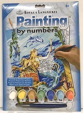 Painting By Numbers Mermaid PJS19 Royal Langnickle NEW