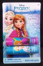 Disney Frozen Elsa  Anna 2 pack flavored Lip Balm NEW
