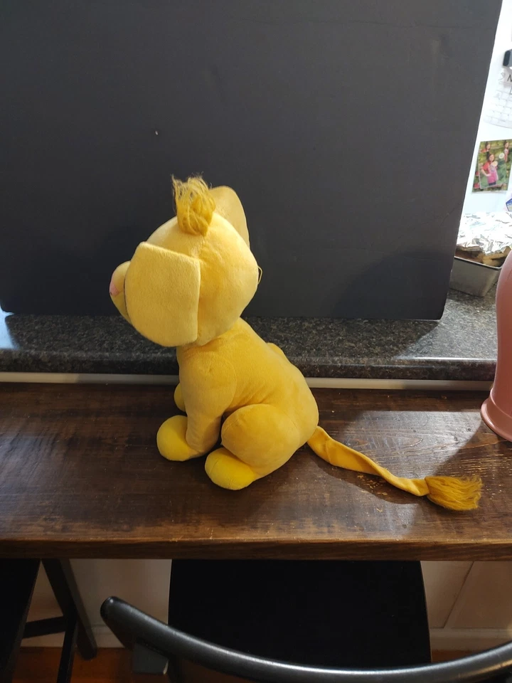 Lion King baby Simba Plush Stuffed Animal Toy 16" Disney - Image 4 of 4