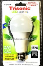 Led Light Bulb 15w Standard 125w Upgrade Table Desk Wall Lamp 1200 Lumens 6400k