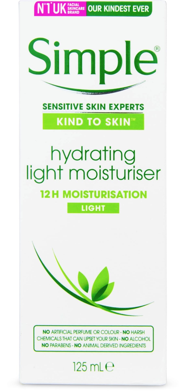 Simple Hydrating Light Moisturiser 125ml X 1