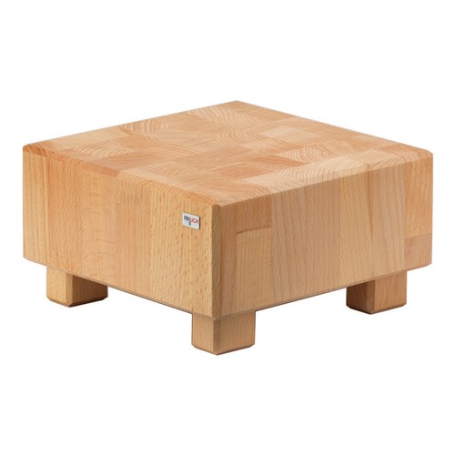 8 7/10 in FRILICH Pure Natural™ Square Butcher Block Display Riser ...