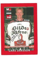 DEL AK - Original Signiert - Hannover Scorpions 99/00 - Lars Jansson - MODO