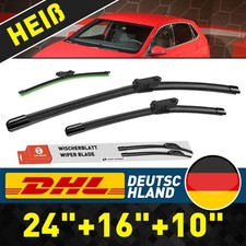 Scheibenwischer Vorne + Hinten Satz Für Seat MiI Skoda Citigo Up Typ AA DE