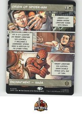ORIGIN OF SPIDER-MAN (BORDERLESS) MARVEL'S SPIDER-MAN MAGIC: THE GATHERING NM/M