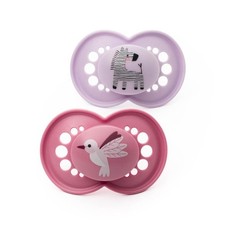 MAM Original Soother Pink Cute 6m 2Pk