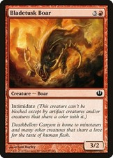 Foil - Bladetusk Boar - 90 - Journey Into Nyx - NM