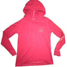 VINEYARD VINES  Women's Pink Whale Hoodie  XXS  100 Cotton