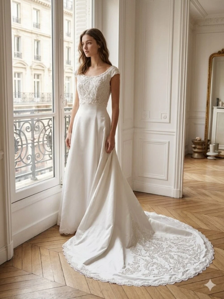 alfred angelo a line wedding dresses A-Line for sale Size:XXS - XS | in stock Timeless bridal elegance. silky dress Black Backless Mock Neck