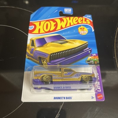 Hot Wheels - NEW FOR 2026 Bounce'N Bass Gold 1/5 Layin  Low 17/250