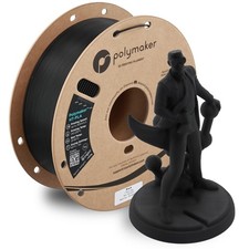 Image of Polymaker HT PLA Filament 1.75mm Black High Temp PLA for 3D Printing Heat Stable
