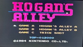 Hogan's Alley NES 1985 5-Screw Authentic Cartridge Only Tested & Works