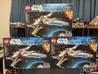 Lot of 3 Brand New LEGO Star Wars: New Republic X-Wing Starfighter Sets (75460)