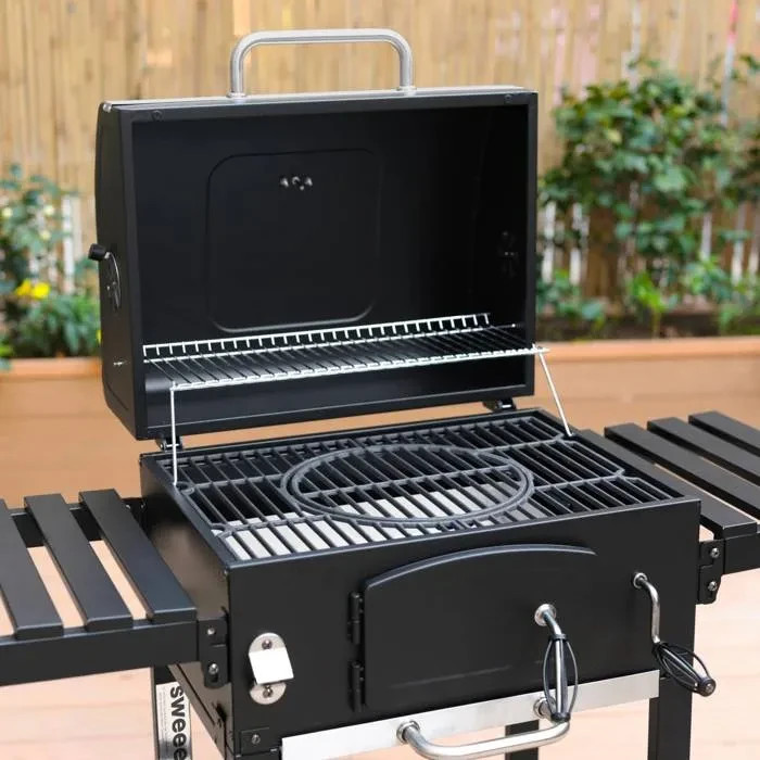 Barbecue charbon de bois chariot Bernard pour réussir toutes vos cuissons directes - 4