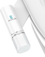 Ultra-Slim Bidet Attachment, Posterior Feminine Wash- Retractable Dual Nozzles ,