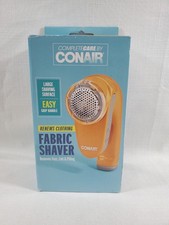Fabric Shaver & Lint Remover Battery Operated Portable Fabric Shaver Orange-New