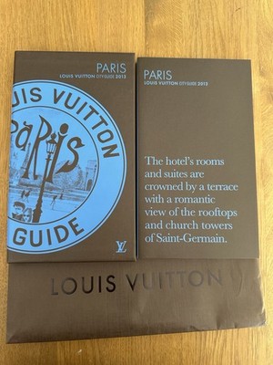Louis Vuitton City Guide Paris English 2013 Never Used Pristine Condition
