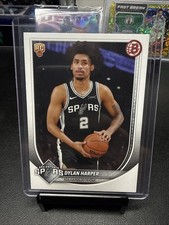 2025-26 Bowman Basketball #2 Dylan Harper, San Antonio Spurs RC