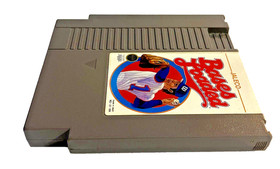Bases Loaded NES Nintendo 1988 Jaleco Retro Video Game Cartridge Tested