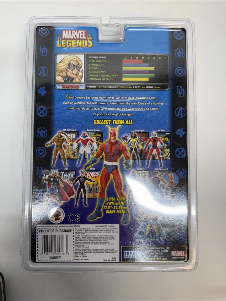 Série exclusiva Marvel Legends Warbird com homem gigante série BAF nova em folha! - Imagem 3 de 4