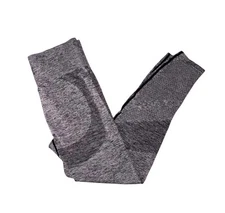 VS PINK Seamless Tights Women’s Medium Victoria’s Secret Gray Mesh Logo