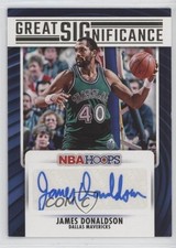 2023-24 Panini NBA Hoops Great SIGnificance James Donaldson #GS-DON Auto 1g39