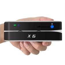Bluetooth USB 3 Tracks X6 BT VIP Card Reader Writer Encoder Mini Portable