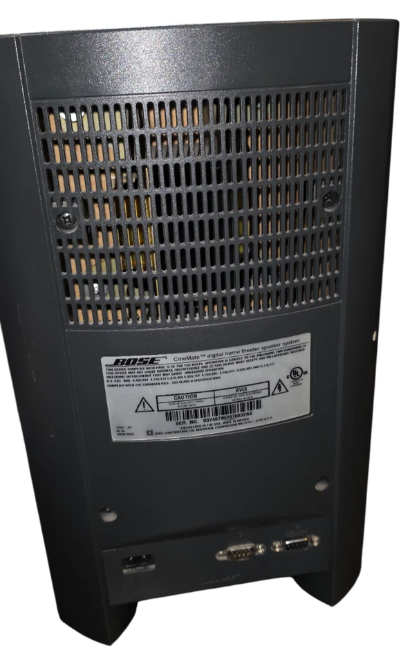 Bose CineMate Home Theater System Parts Only Subwoofer Speakers Cables No Remote - Image 4 of 4