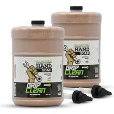 Grip Clean Hand Cleaner for Mechanics, Heavy-Duty Liquid Soap with Natural Pu...