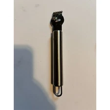 MOLUCKFU Stainless Steel Lemon Zester Grater Silver Easy Clean