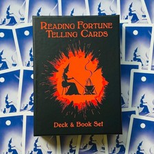 Zigeunerische Hexe Wahrsagekarten & Romani Ratgeberbuch-Set von US GAMES