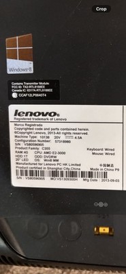 Lenova All In One Computer