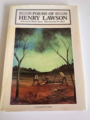 Poems Of Henry Lawson Selected By Walter Stone, Illustrated Pro Hart Hardback