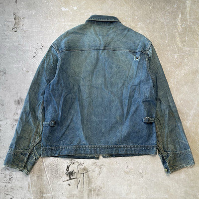 True Vintage 1950s Osh Kosh Denim Jacket Workwear EYH18 Union Made