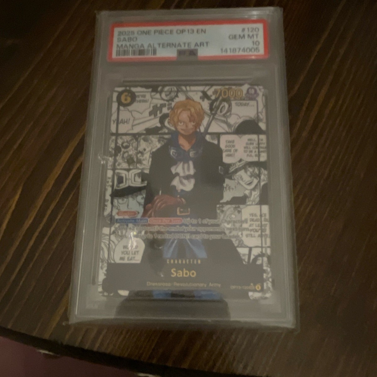 Sabo (120) (Parallel) OP13-120 Carrying On His Will Foil for sale
