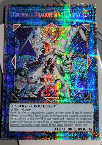 Firewall Dragon Singularity [Starlight Rare] CYAC-EN047 YuGiOh Cyberstorm Access card