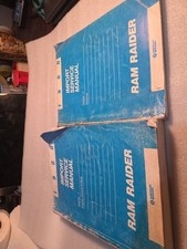 1988 Dodge Ram Raider Import Shop Repair Serviceelectrical Manual 2 Vol. Set 1988 Dodge Ram Raider Import Shop Repair Serviceelectrical Manual 2 Vol. Set
