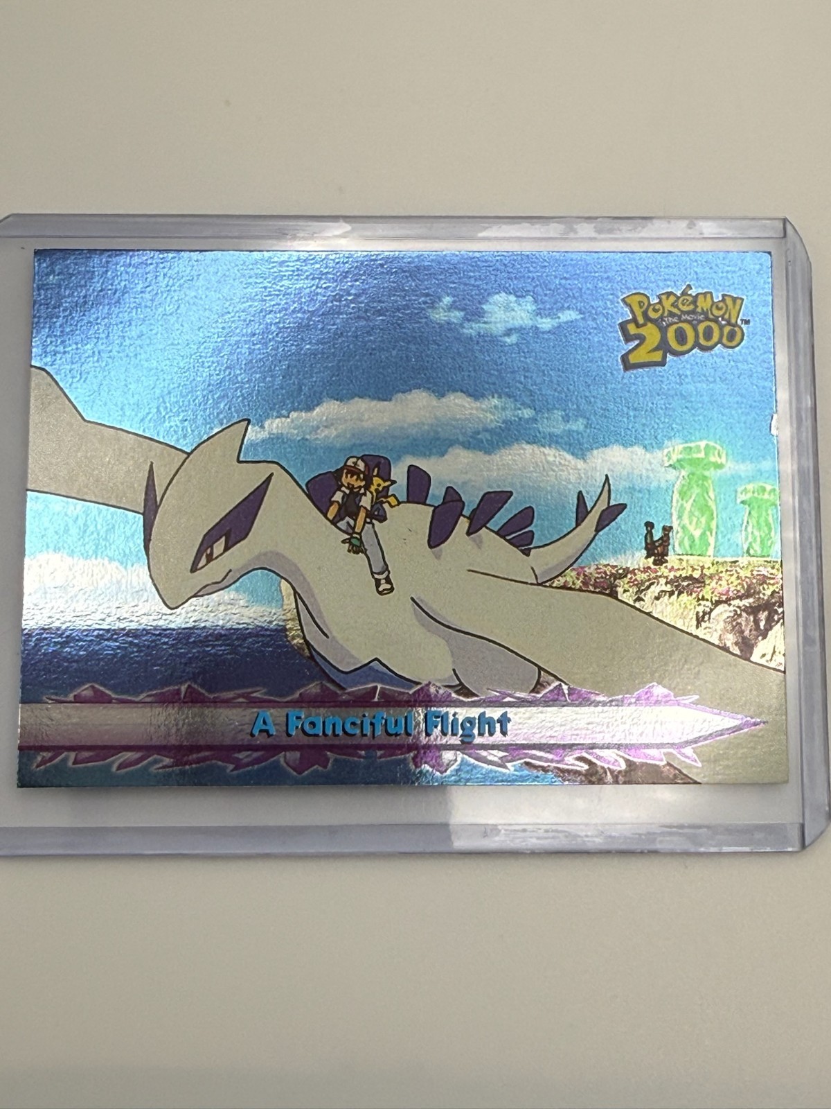 Pokemon , the Movie 2000 , foil base card #65 , A Fanciful Flight (NM)