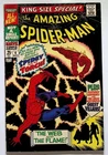 AMAZING SPIDER-MAN KING SIZE SPECIAL 4, 1967- 41 PG NEW STORY VS TORCH!
