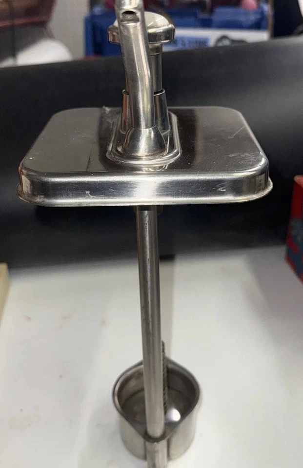 Vintage Soda Fountain Pump Syrup Dispenser Coca Cola Coke No Canister  Look - Image 2 of 4