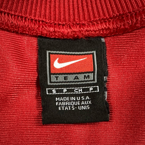 Maglia Nike NCAA Pro Model 2002 Ole Miss Rebels Eli Manning autografo emesso rosso - Foto 6 di 19