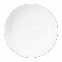 Seltmann Weiden Liberty Foodbowl Schale SchüSsel Porzellan Goldrand Ø 25.4 Cm