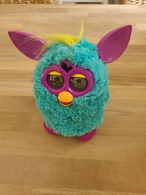 HASBRO Furby Lila Türkis aus 2012, intakt 
