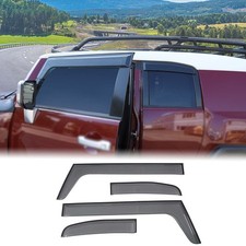 Car Side Window Rain Guards Visor Deflectors Compatible with Toyota FJ Cruise...