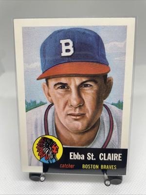 1991 Topps Archives The Ultimate 1953 Set - Ebba St. Claire #91